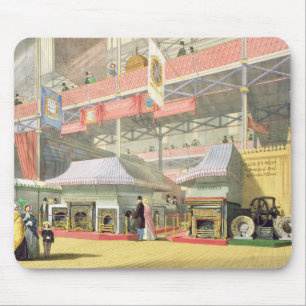 Ansicht des Sheffield-Hardware-Stands und des Mousepad