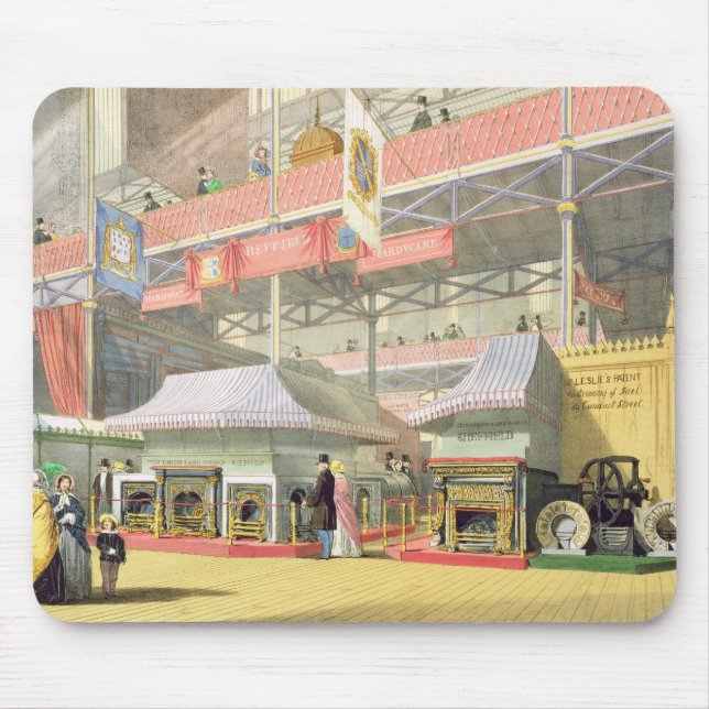 Ansicht des Sheffield-Hardware-Stands und des Mousepad (Vorne)