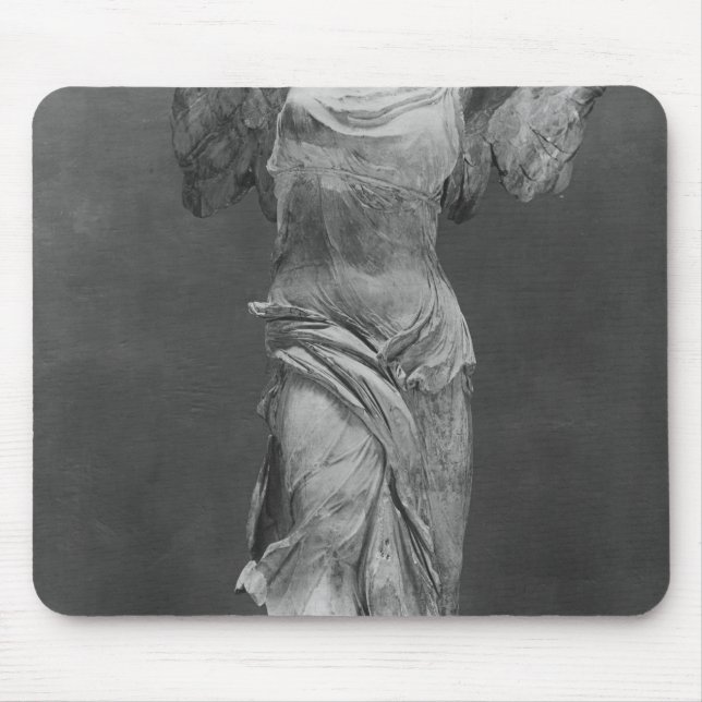Ansicht des Sieges Samothrace im Louvremuseum Mousepad (Vorne)
