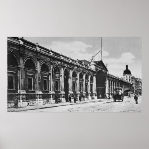 Ansicht des Smithfield-Fleisch-Marktes, c.1905 Poster