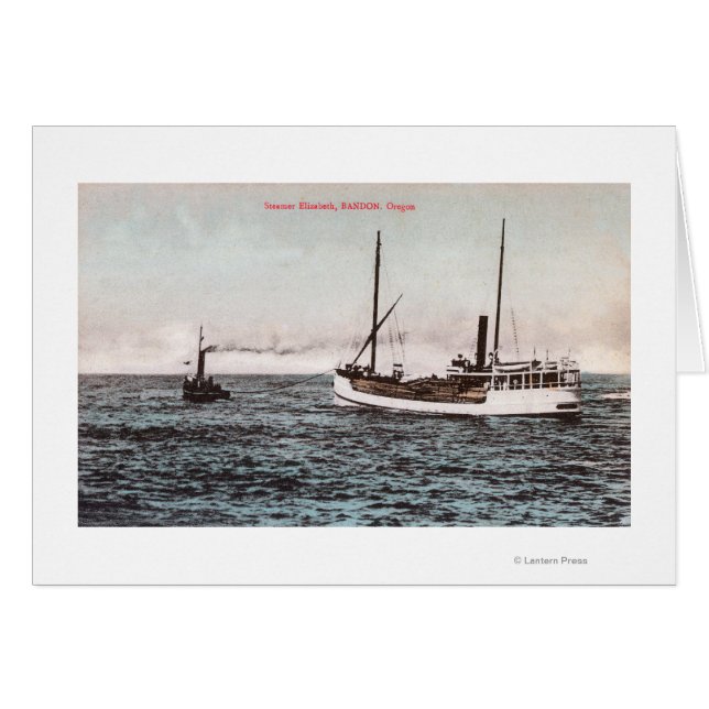 Ansicht des Steamer ElizabethBandon, OR (Vorderseite (Horizontal))