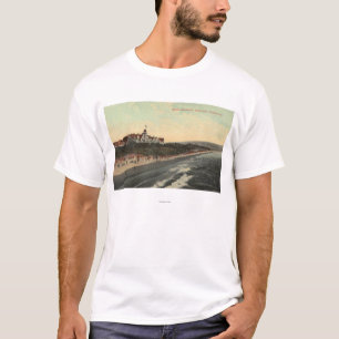 Ansicht des Strandes u. des Hotels Redondo T-Shirt