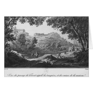 Ansicht des Stromes bekannt als La Sanguese