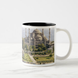 Ansicht des Sultans Ahmet Camii errichtete 1609-16 Zweifarbige Tasse