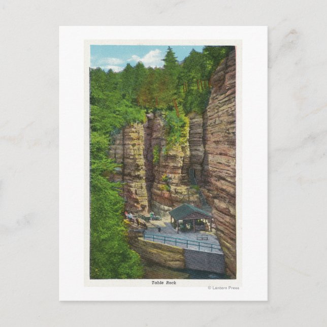 Ansicht des Tabellenrocks Postkarte (Vorderseite)