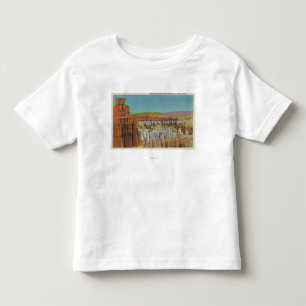 Ansicht des Tempels von Osiris Kleinkind T-shirt