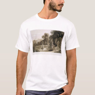 Ansicht des Tempels von Suryah und des Brunnens T-Shirt