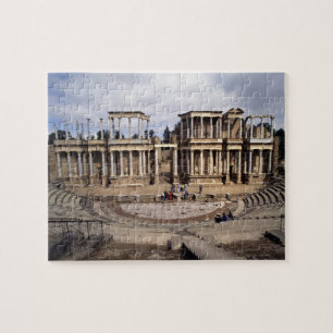 Ansicht des Theaters, BC angefangen 24 (Foto) 3 Puzzle