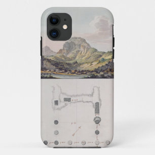 Ansicht des Theaters bei Sardis und ein Plan des iPhone 11 Hülle