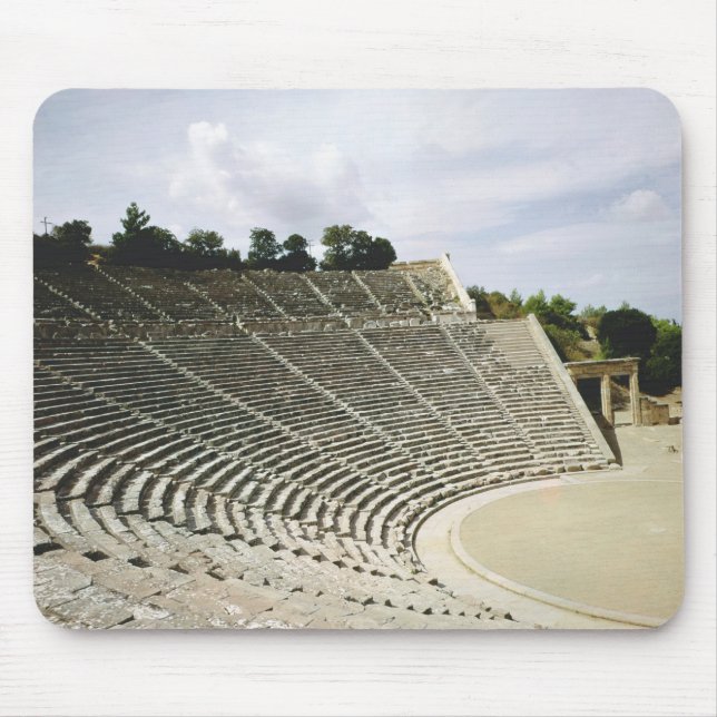 Ansicht des Theaters, c.360 BC Mousepad (Vorne)