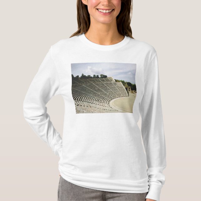 Ansicht des Theaters, c.360 BC T-Shirt (Vorderseite)