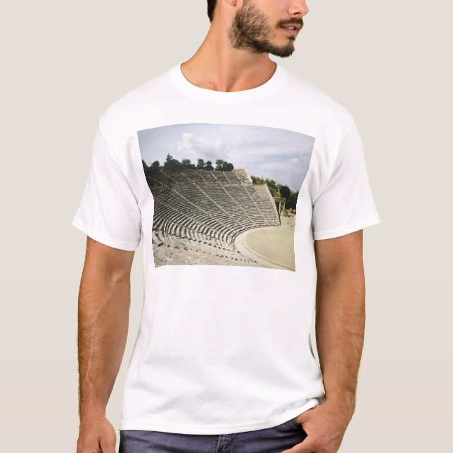 Ansicht des Theaters, c.360 BC T-Shirt (Vorderseite)