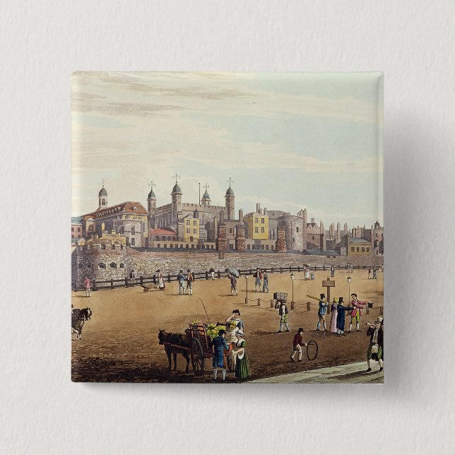 Ansicht des Tower von London Button (Vorderseite)