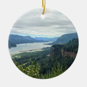 Ansicht des Vista House Keramik Ornament