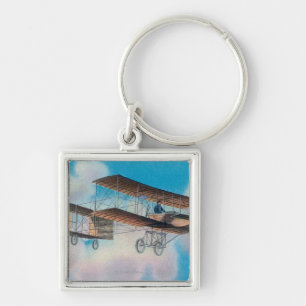 Ansicht des Voisin BiplaneFrance Schlüsselanhänger