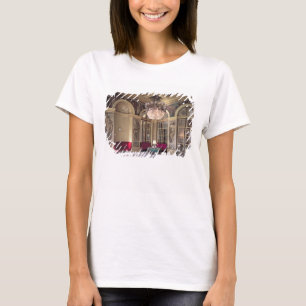 Ansicht des Vorzimmers mit allegorischer T-Shirt