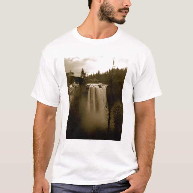 Ansicht des Wasserfalls T-Shirt (Vorderseite)