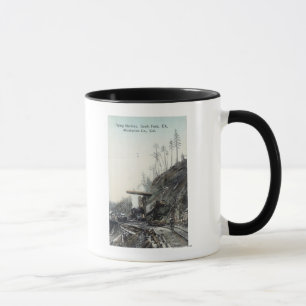 Ansicht des zusammenpassenden Fliegens, Tasse