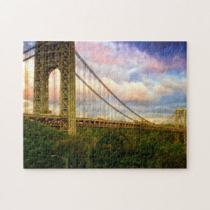 Ansicht, die - West von Manhattan Süd schaut Puzzle