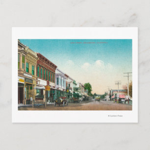 Ansicht East StreetHealdsburg, CA Postkarte