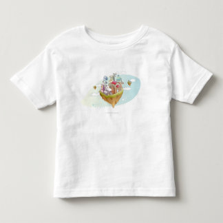 Ansicht einer bunten abstrakten Illustration Kleinkind T-shirt