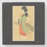 Ansicht einer japanischen Frau in ParisParis,