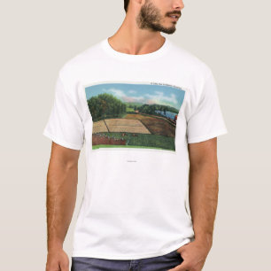 Ansicht einer Moosbeerplantage T-Shirt
