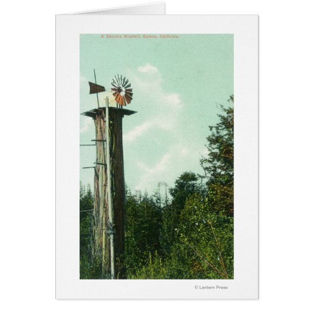 Ansicht einer Sequoia Wind MillEureka, CA (Vorne)