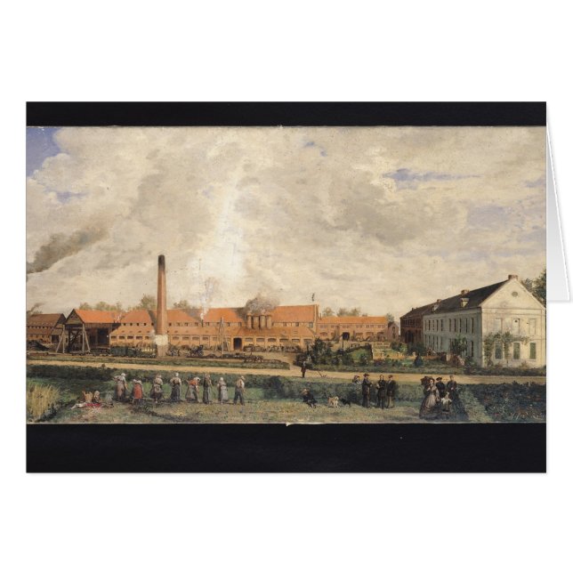 Ansicht einer Zuckerfabrik (Vorderseite (Horizontal))