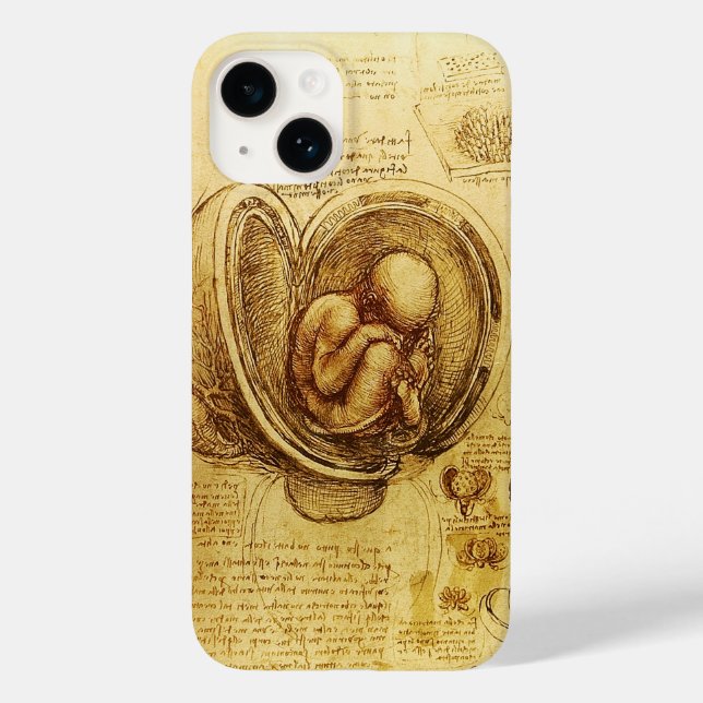 Ansicht eines Fetus in der Frau, Ob-Gyn Medical Case-Mate iPhone Hülle (Rückseite)