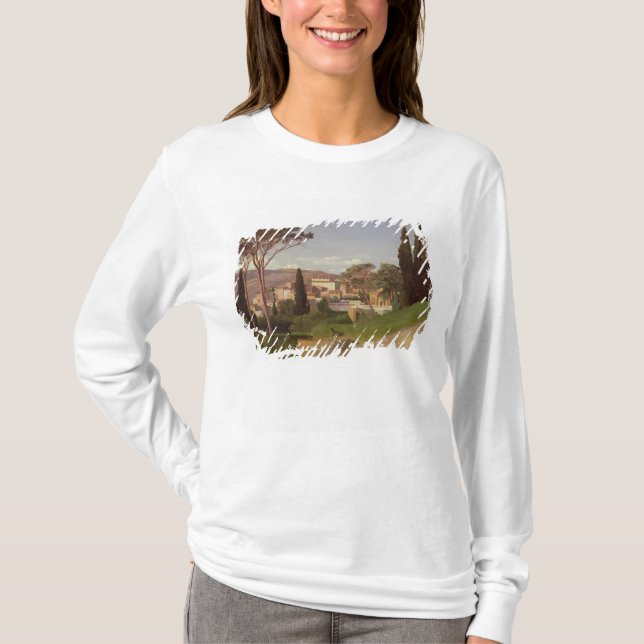 Ansicht eines römischen Landhauses, 1844 T-Shirt (Vorderseite)