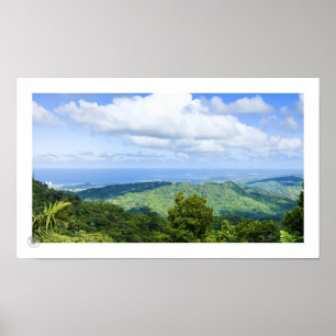 Ansicht EL Yunque Poster