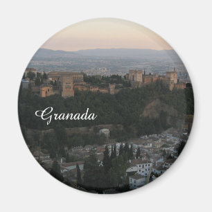 Ansicht-Foto-Standard Granadas, Spanien, 5,7 cm Magnet