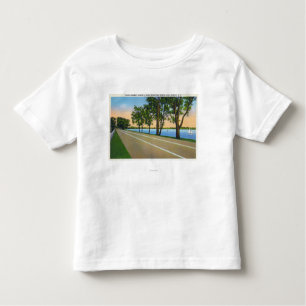 Ansicht Hwy Weg-5 von Seneca See Kleinkind T-shirt