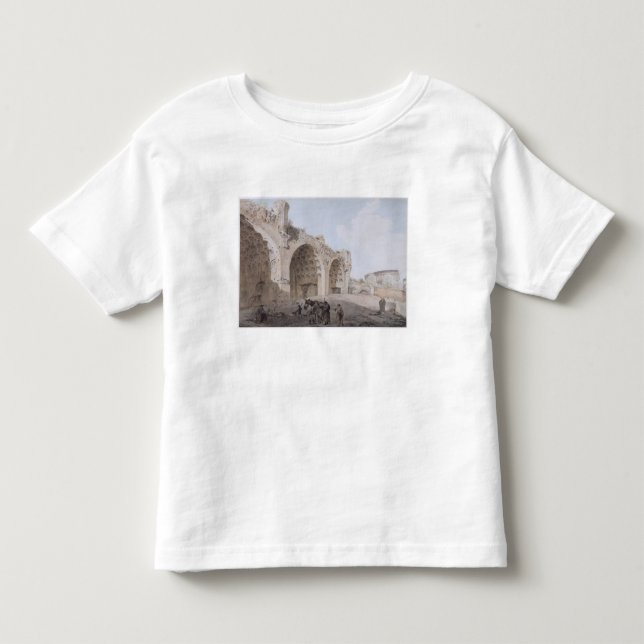 Ansicht in das römische Forum (der Tempel des Kleinkind T-shirt (Vorderseite)
