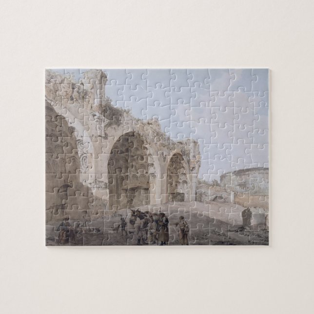 Ansicht in das römische Forum (der Tempel des Puzzle (Horizontal)