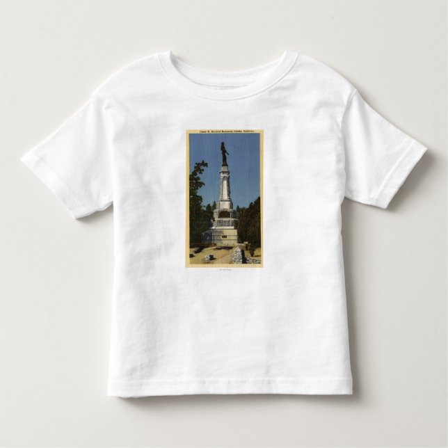 Ansicht James W. Marshall Monument # 2 Kleinkind T-shirt (Vorderseite)