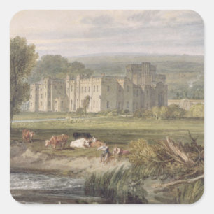 Ansicht Josephs Mallord William Turner   von Quadratischer Aufkleber