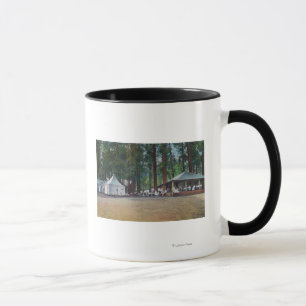 Ansicht Lager CurryYosemite Nationalparks, CA Tasse