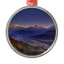 Ansicht-Landschaft: HIMALAJA POKHARA NEPAL