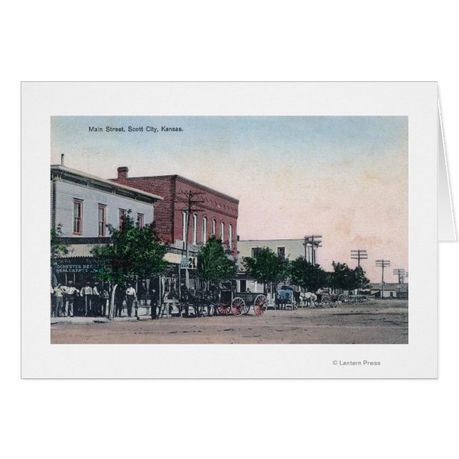 Ansicht Main StreetScott City, KS (Vorderseite (Horizontal))