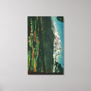 Ansicht Mt. Shasta von Shasta CityShasta, CA Leinwanddruck