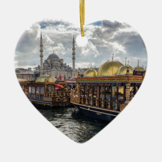 Ansicht nach Istanbul (die Türkei) Keramikornament