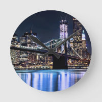 Ansicht New York der Brooklyn-Brückenreflexion