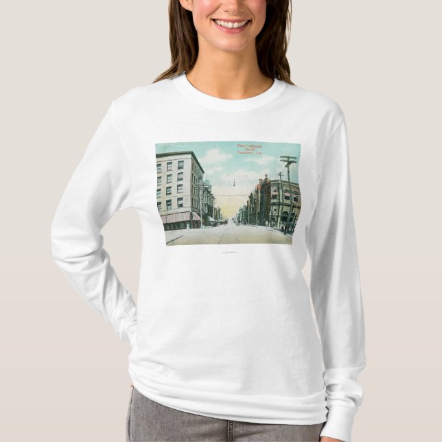 Ansicht Ostcolorado-Straße T-Shirt (Vorderseite)