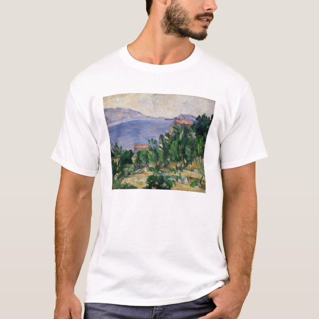 Ansicht Pauls Cezanne | des Bergs Marseilleveyre T-Shirt (Vorderseite)