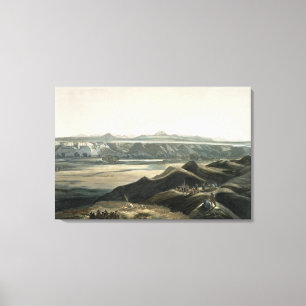 Ansicht Rocky Mountainss, überziehen 44 vom Leinwanddruck