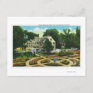 Ansicht "Ropes Memorial and Botanical Gardens" # 1 Postkarte
