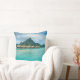 Ansicht über Bora Bora Insel-Wurfskissen Kissen (Couch)
