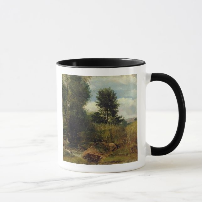 Ansicht über den Fluss SID, nahe Sidmouth, c.1852 Tasse (Rechts)